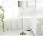 Contemporary Silver Transparent Crystal Chrome Floor Lamps on Sale