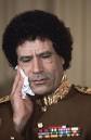 دیکتاتور خونخوار لیبی معمر قذافی