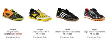 Zalora : Harga Sepatu Futsal Menarik Kualitas Apik | KlikPintar