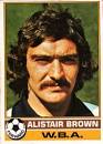 WEST BROMWICH ALBION - Alistair Brown #227 TOPPS 1977 (Red Back) ... - west-bromwich-albion-alistair-brown-227-topps-1977-red-back-football-soccer-trading-card-33009-p