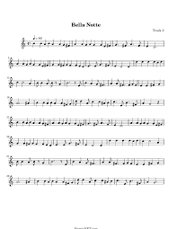 Bella Notte \u0026gt; MIDI-Score Track 2 - Bella-Notte-sheet-music-page_12895-2-1