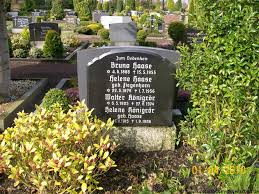 Grab von Bruno Haase (04.06.1886-15.05.1955), Friedhof Hage-neuer ...