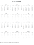 2012 Calendar - CALENDAR 2012 - Kalender 2012