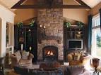 Classic Design of Indoor Stone Fireplace | Vissbiz