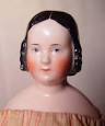 1840s Sophia Smith head. 1840's China Head Doll. Sophia Smith head - chinas_sophia_smith_kathy