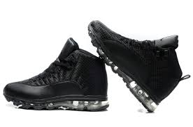 jorda Jordan 12 MAX mesh boots new 2011 all-black basketball shoes ...