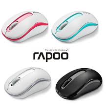 Image result for Rapoo 3300p 5.8G WIRELESS SUPER MINI MOUSE weiß