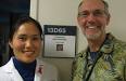 Second-year medical center Theresa Hahn is pictured with Oregon Health and ... - hahnanderson110