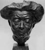 Bronzebüste von Clara Westhoff- Rilke: RICARDA HUCH - ricarda_clara_bueste_1912