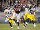 Denver Broncos WR DEMARYIUS THOMAS too fast after Tim Tebow's pass ...