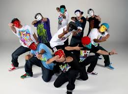 The three members in the Jabbwockeez, Keven Brewer, Joe Larot, \u0026amp; Phil Tayag, performed at the ROLLYPALOOZA. They called themselves the Three Muskee. - Jabbawockeez-musketeres