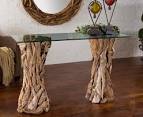 Furniture ~ Remarkable Console Table Decor Ideas With Natural Hard ...