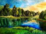 Estonian landscape by *DoodleWithGlueGun on deviantART