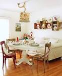Minimalist Cottage Dining Room Ideas with Amazing White Wooden ...
