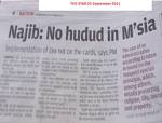 If You Think Najib Has Made A Statement About HUDUD, Think Again