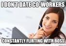Hot Girl At Work - i dont date coworkers constantly flirting with boss