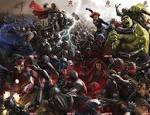 Avengers: Age of Ultron Prop Images: Ultron, Caps Broken Shield.
