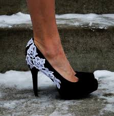 Black High Heel Wedding Shoes - Sexy: Love It By Jeanne Wolfe ...