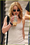 Emilie de Ravin Slurps on Starbucks | emilie de ravin sucks ...