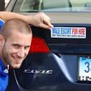 Male Escort for Hire Prank Car Bumper Magnet Funny | eBay