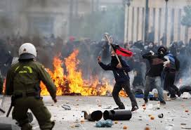 rivolte in grecia