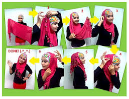 Model jilbab modern dan cara memakai hijab segi empat terbaru ...