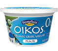 Plain OIKOS Organic Greek Yogurt, Pint, Nutrition Information ...