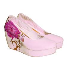 Toko Online Fashion Wanita - Jual Beli Sepatu Lukis Daisy Wedges ...