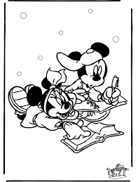 Mickey Maus - Malvorlagen Mickey Mouse
