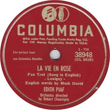 78 RPM - Edith Piaf - La Vie En Rose (Sung In English) / The Three ... - edith-piaf-la-vie-en-rose-sung-in-english-columbia-78