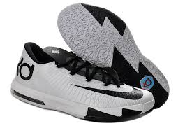 Nike KD Vi Low Black White Men's Basketball Shoes