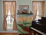 Burlap Drapes And Curtains | Burlap Curtain Home Decor Rustic Style