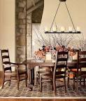 Picture of Furniture: Rustic Dining Room Design Floral Vase ...