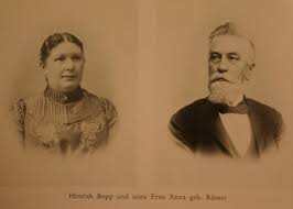Anna und Heinrich Bopp - Anna Bopp, geb. Roemer, heiratete 1870 ... - 827397_web