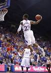 Photo: Kansas guard Ben McLemore finishes the game with a ...