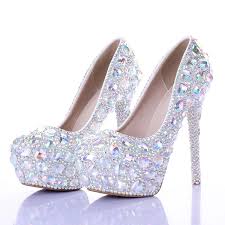 Aliexpress.com : Buy 2015 New beautiful wedding shoes AB colorful ...