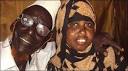 Ahmed Muhamed Dore and his wife on their wedding day - _46753444_466260somaliman
