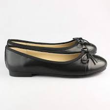 Zeal Shoes Chanel Classic Ballerina Flats Black Replica : www ...