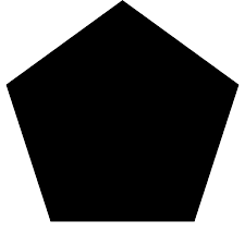 Image result for 2d shapes pentagon