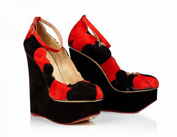Foto gambar model sepatu wanita wedges cantik online heels murah ...