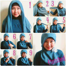 Cara Memakai Jilbab Modern yang Cantik dan Simple (Hijab Tutorial ...