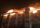 Raging Fire Destroys Luxury Apartment Complex in Edgewater, NJ