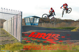 Olly Wilkins and Sam Reynolds at Gosport BMX track in Tavistock ... - p4pb5993008