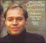 Schumann: Dichterliebe; Liederkreis, Op. 39 – CD (1993) performed by Roberto Szidon (piano), Thomas Quasthoff (baritone). BMG UPC: 090266122523