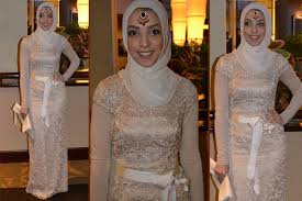 Pilihan Dress Dan Hijab Untuk Tampil Glamour Ke Pesta | Jual Gamis ...