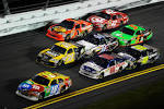 NASCAR defends controversial Fontana cautions