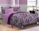 Bedroom with Black White and Purple with Zebra Stripes for Your ...