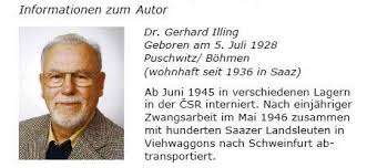 Gegen das Vergessen - Dr. Gerhard Illing - Stiftung Saazer ...