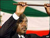 President Pierre Nkurunziza held aloft the stick which symbolises leadership ... - _40733054_pierreap203b