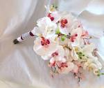 Cascade Orchid Bouquet phalaenopsis by ChurchMouseCreations
